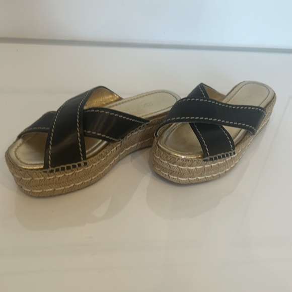 Prada Black Platform Slides - Picture 3 of 8